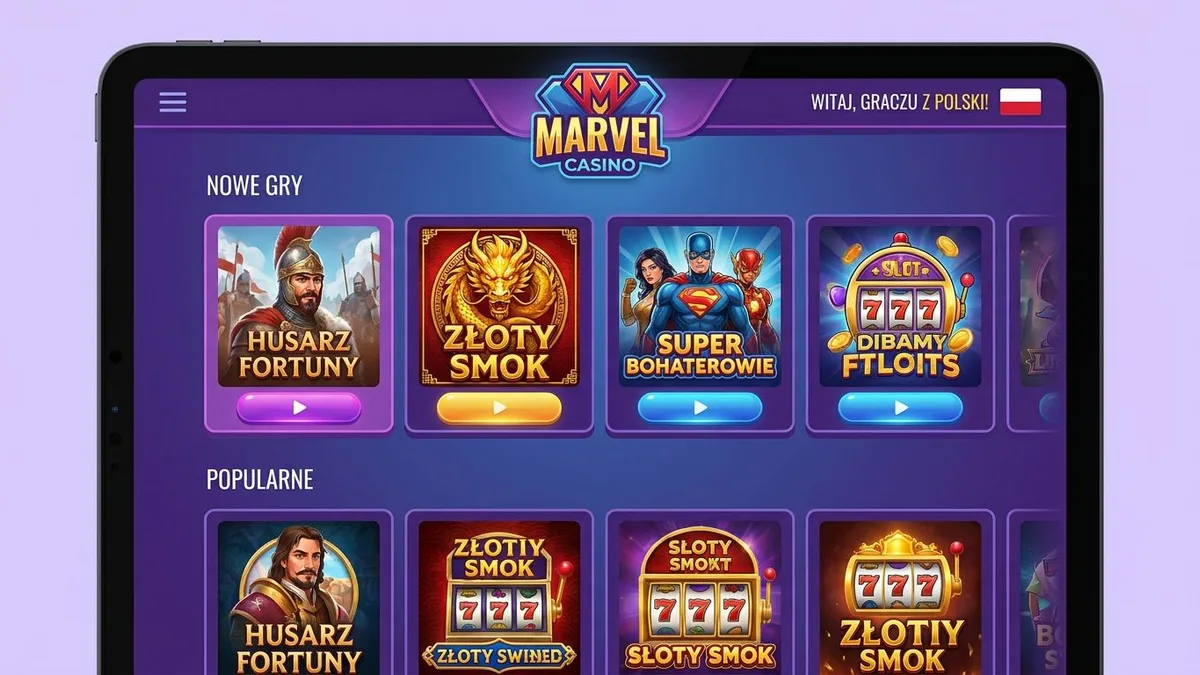 Gry kasynowe Marvel Casino